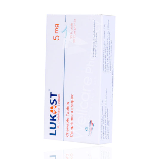 Lukast 5Mg Chewable Tablets