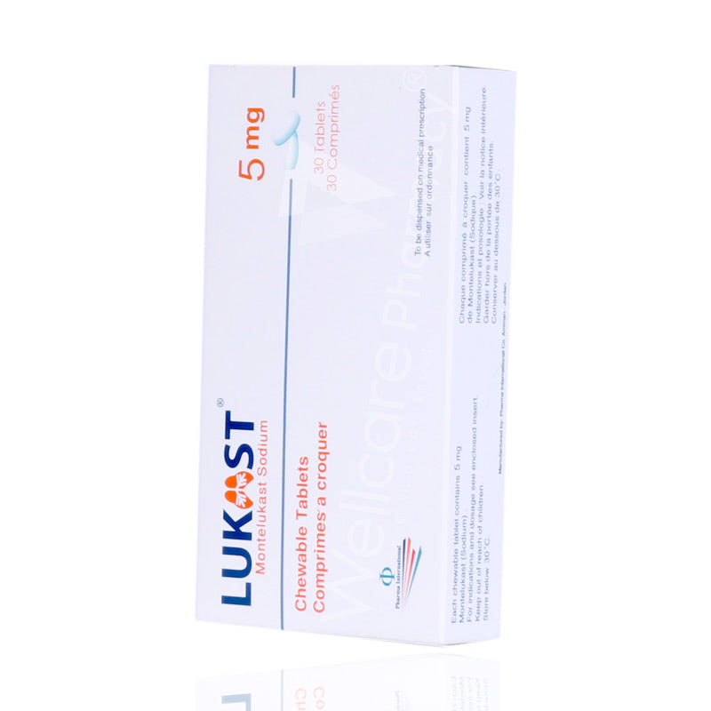 Lukast 5mg Chewable Tablets