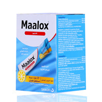 Maalox Suspension Sachets Lemon 20'S