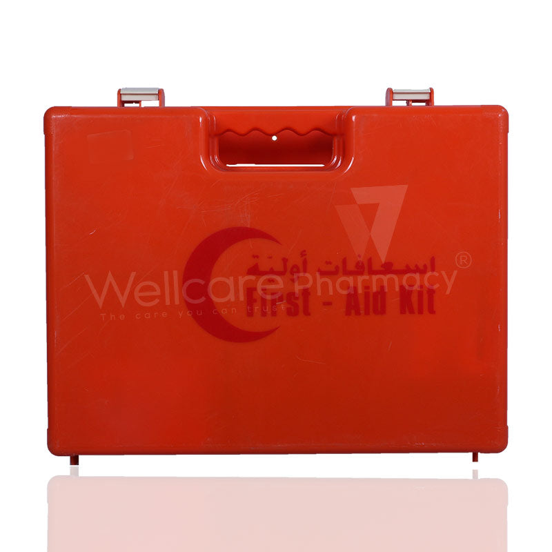 Mabis First Aid Box 25 Persons Orange