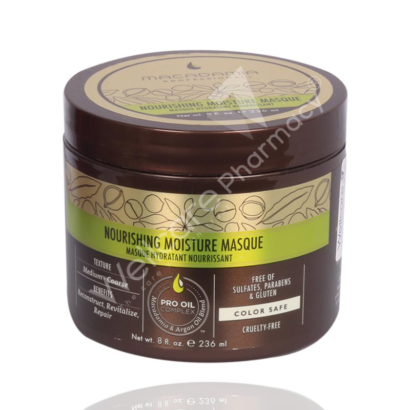 Macadamia Nourishing Moisture Masque 236ml - Wellcare Pharmacy