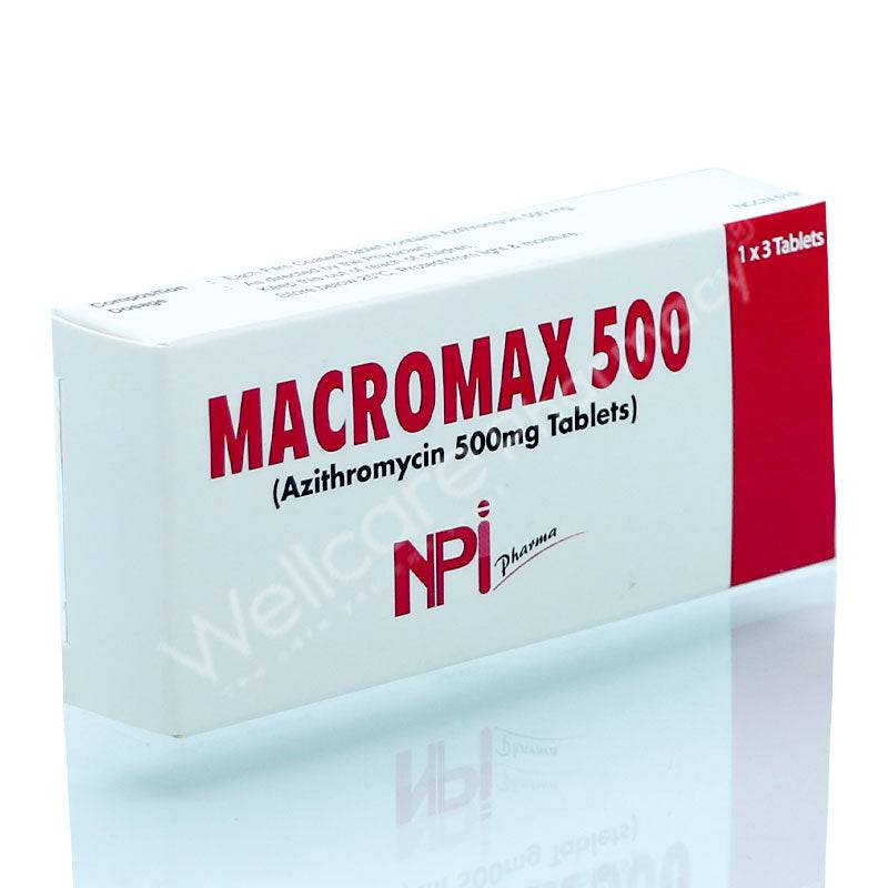 Macromax 500Mg Tablet 3'S Macromax 500Mg Tablet 3'S