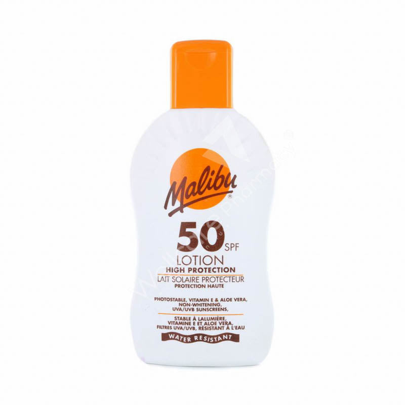 Malibu Spf 50 Sun Protecting Lotion  200Ml