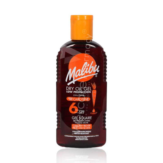 Malibu Spf6 Dry Oil Gel With Carotene 200Ml