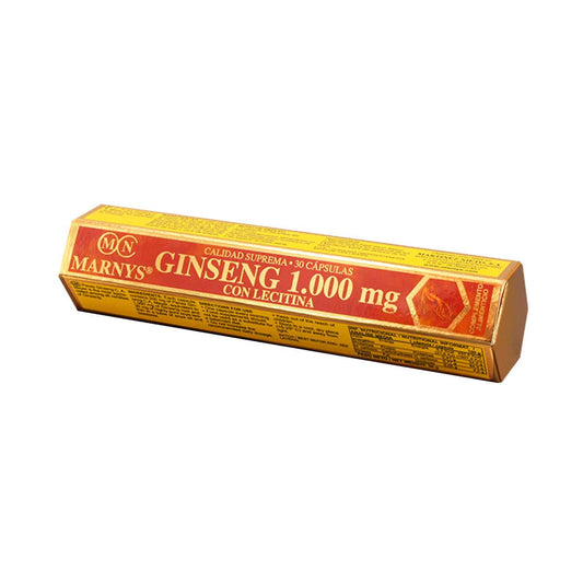 Marnys Ginseng 1000mg Capsules 30'S - Wellcare Pharmacy