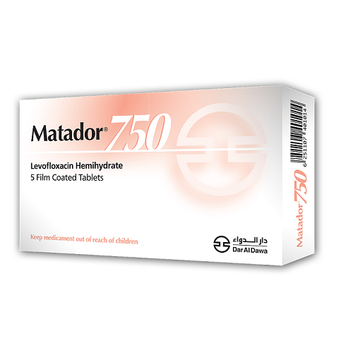 Matador 750mg Tablets 5'S