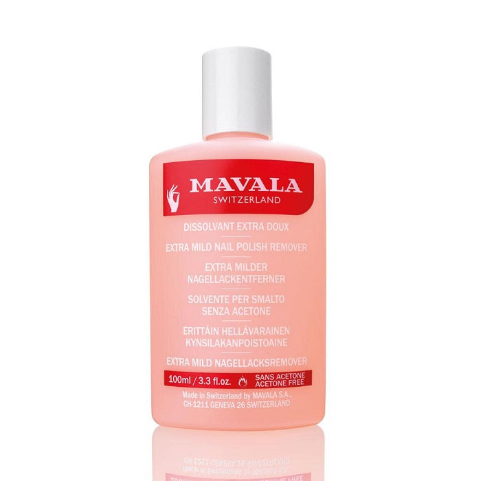 Mavala Nail Polish Remover Extra Mild Pink 100Ml