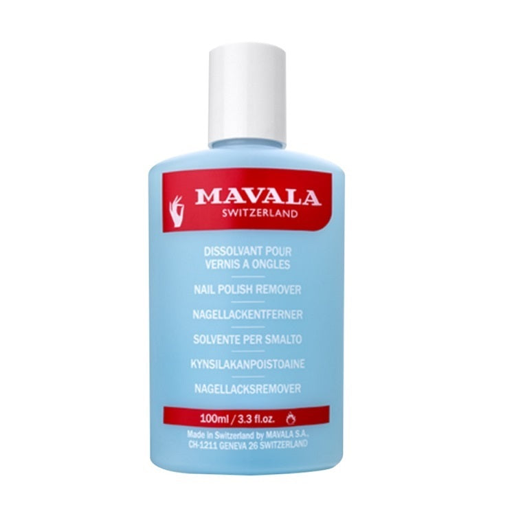 Mavala Nail Polish Remover Mild Blue 100Ml