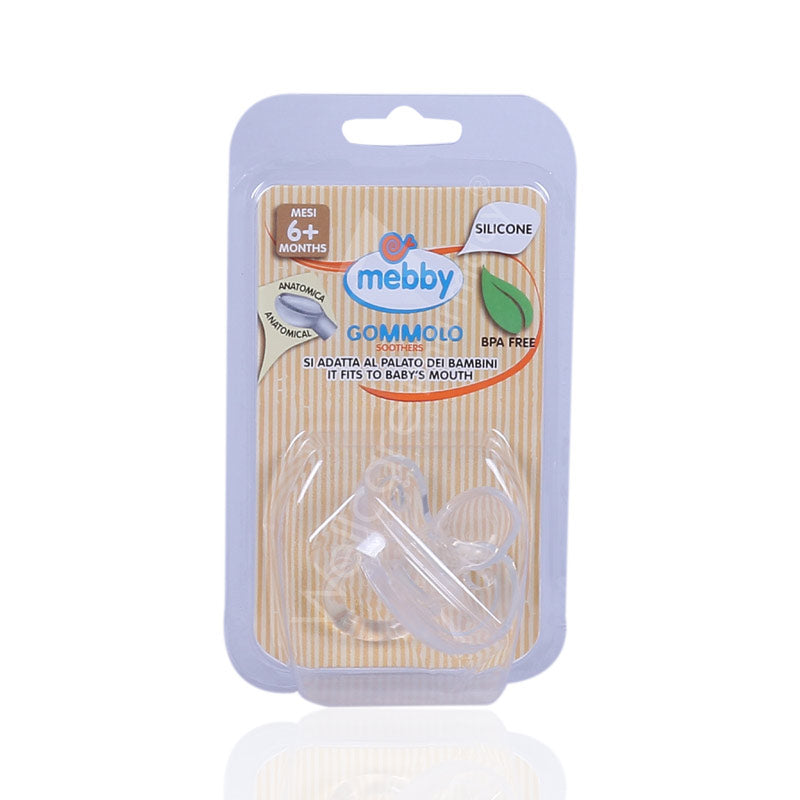 Mebby Silicone Gommolo Anatomical Soother 6M+