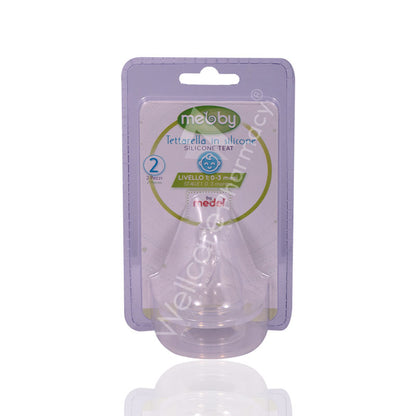 Mebby Silicone Teats 0-3Months