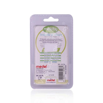 Mebby Silicone Teats 0-3Months