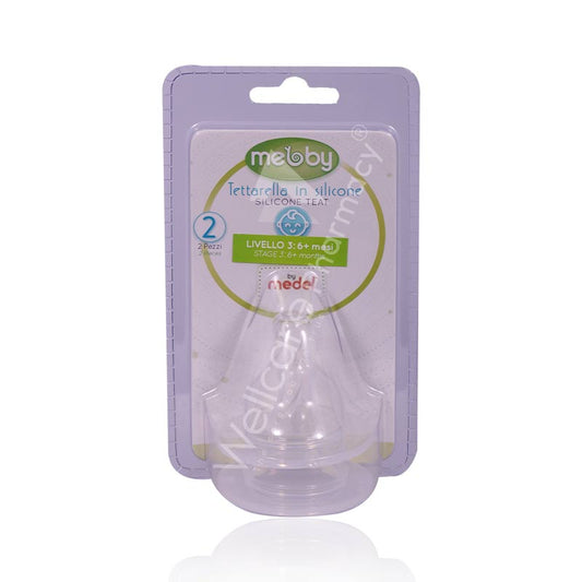 Mebby Silicone Teats 3-6+Months