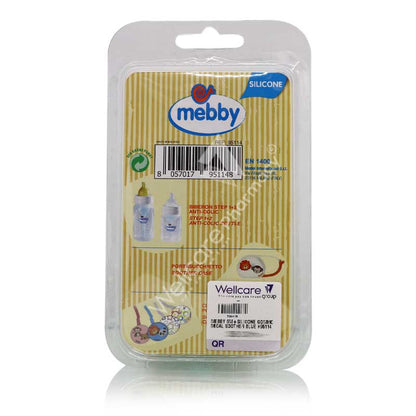 Mebby Silicone Gommolo Anatomical Soother Blue 6 Month Plus