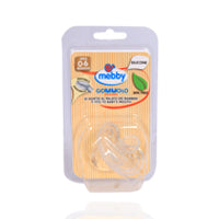 Mebby Silicone Gommolo Clear Soother 0-6M
