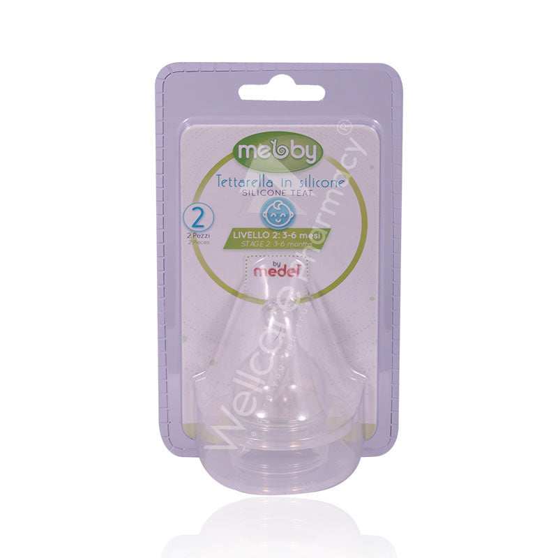 Mebby Silicone Teats 3-6Months