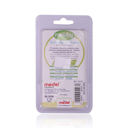 Mebby Silicone Teats 3-6Months