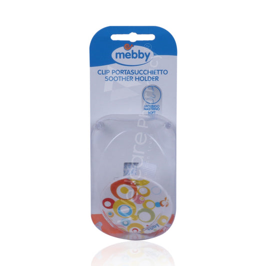 Mebby Soother Holder Clip Circles 1'S