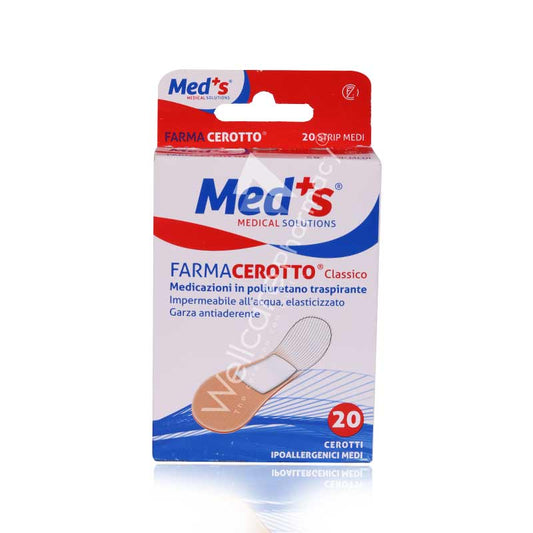 Med Plus Elasticized Polyurethane Strips 20'S