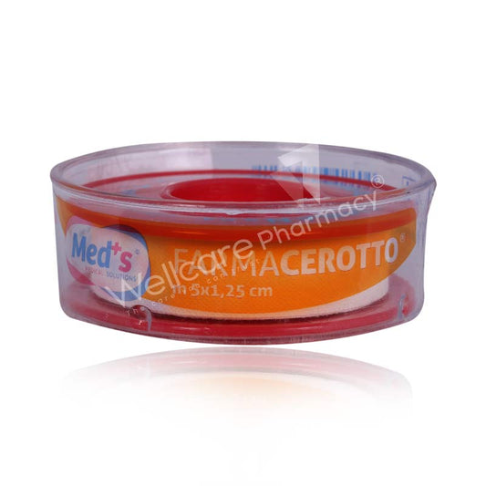 Med Plus Fabric Roll Plaster 5mx1.25cm 935