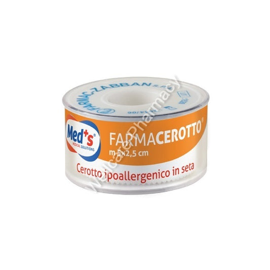 Med Plus Silk Roll Plaster 5Mx2.5Cm 1004