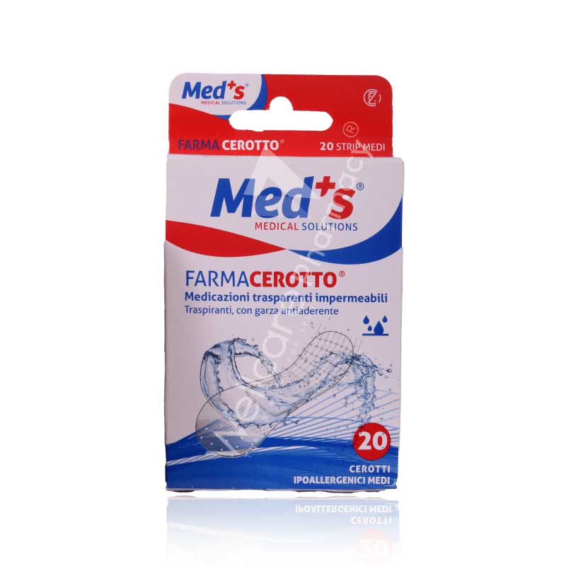 Med Plus Transparent Polyurethane Strips 20'S 854