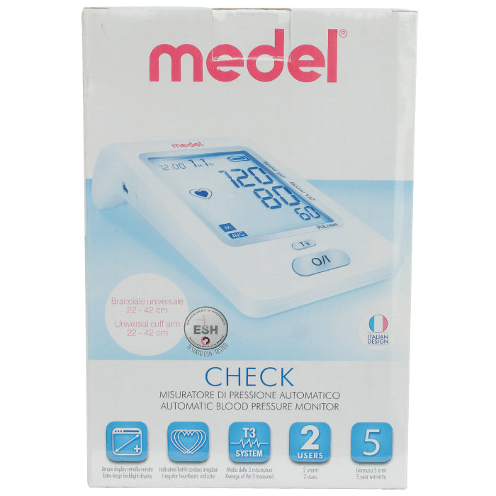 Medel Check Automatic Blood Pressure Monitor