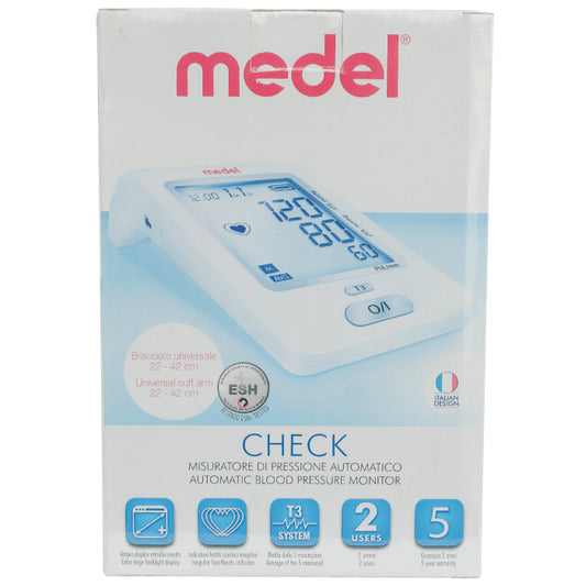 Medel Check Automatic Blood Pressure Monitor