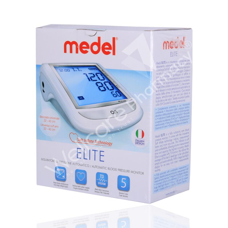 Medel Elite Blood Pressure Monitor With T3 System