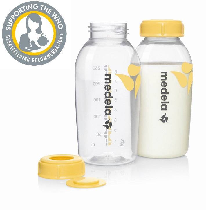 Medela Baby Milk Bottles 250Ml 2'S Medela Baby Milk Bottles 250Ml 2'S