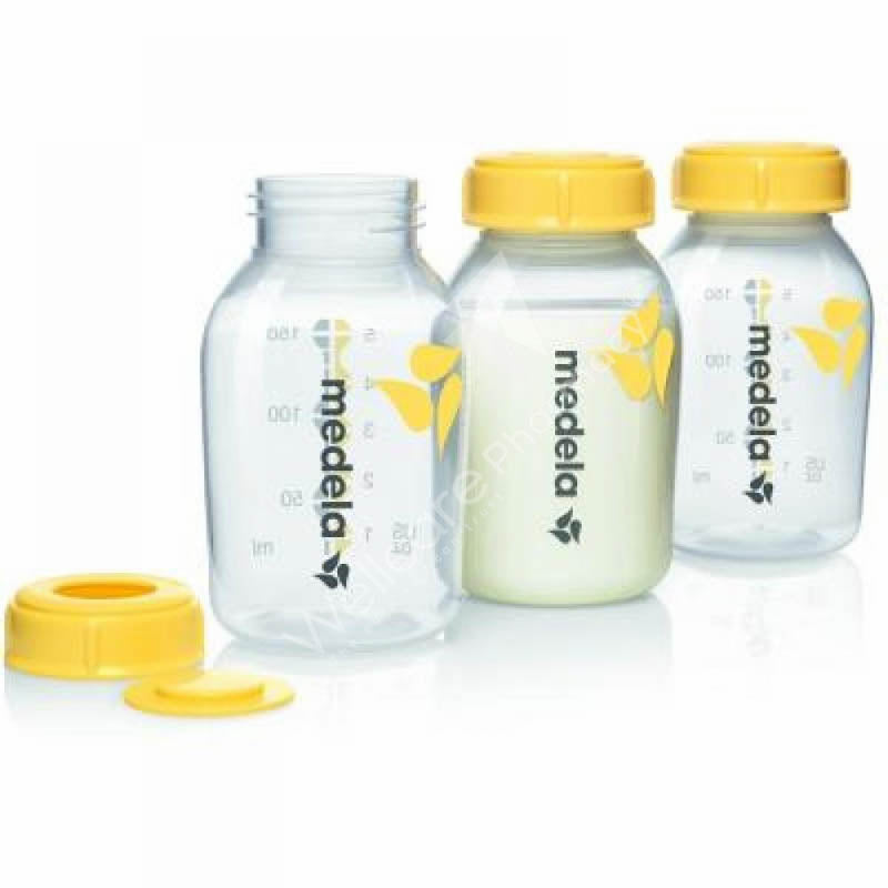 Medela B/Milk Bottle 150ml 3'S 008.0073