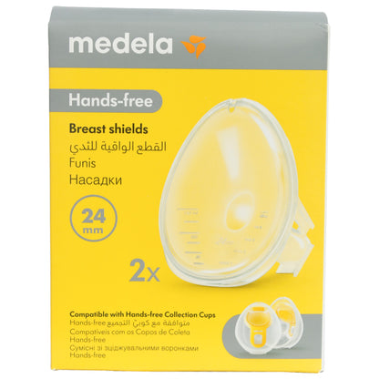 Medela Hands Free Breast Shields 2'S(M)24mm