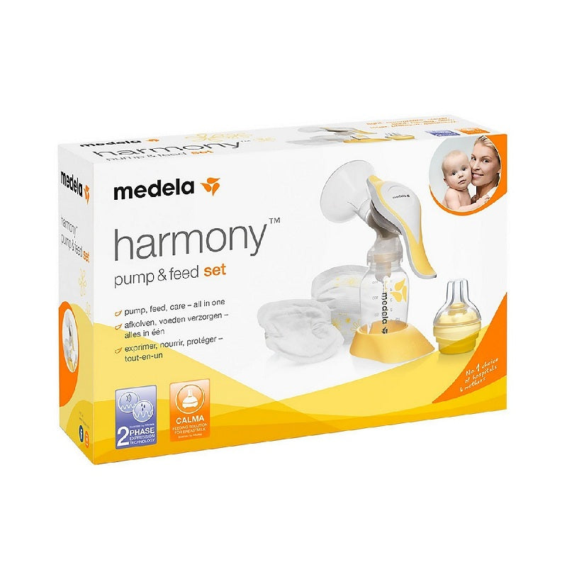 Medela Harmony Manual Breast Pump And Feed Set