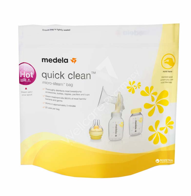 Medela Quick Clean Microwave Bags 5'S