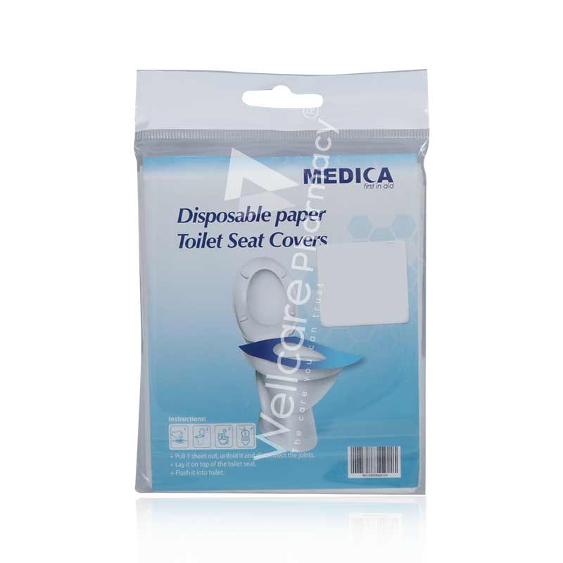 Medica Disposible Toilet Seat Cover Paper 10'S