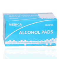Medica Energy Alcohol Pads 100'S