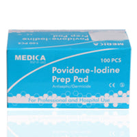 Medica Povidone Iodine Prep Pad100'S