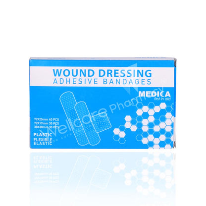 Medica Wound Dressing Assorted Flexibleplaster 100'S