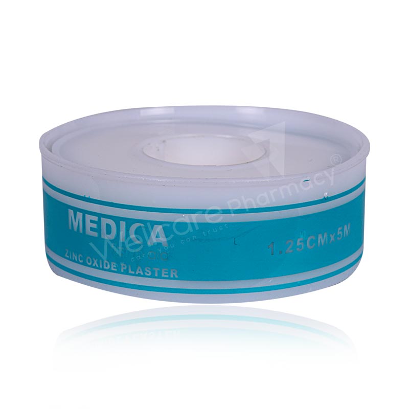 Medica Zinc Oxide Plaster 1.25X5m