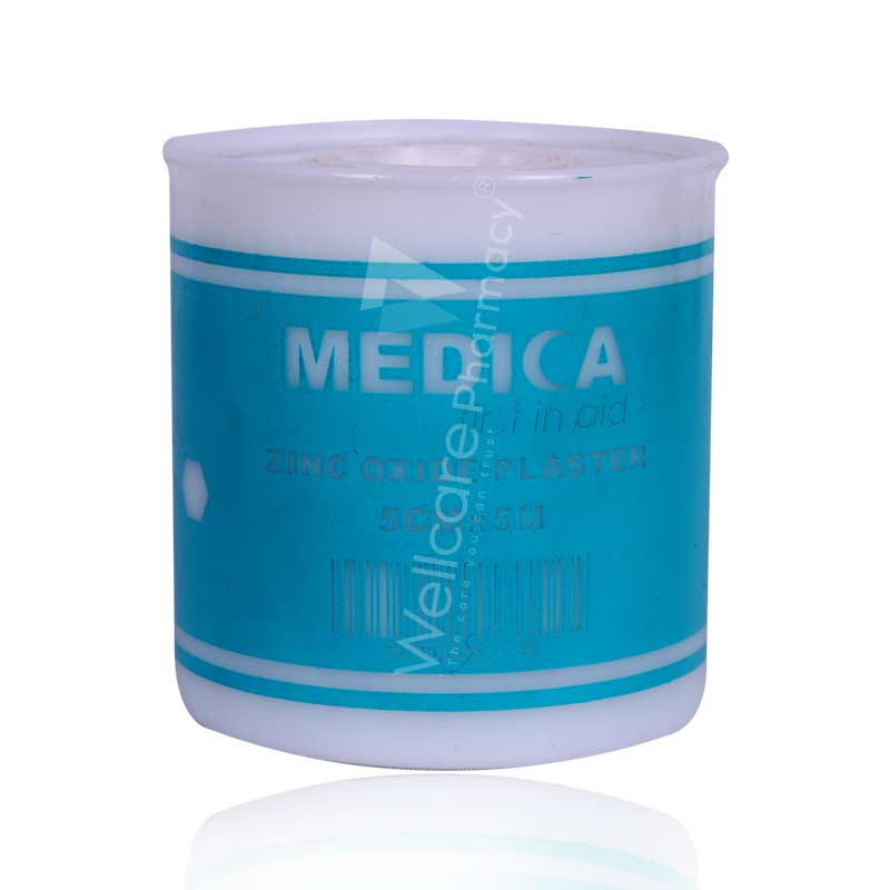 Medica Zinc Oxide Plaster 5x5m
