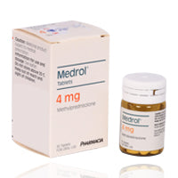 Medrol 4mg Tablets 30'S