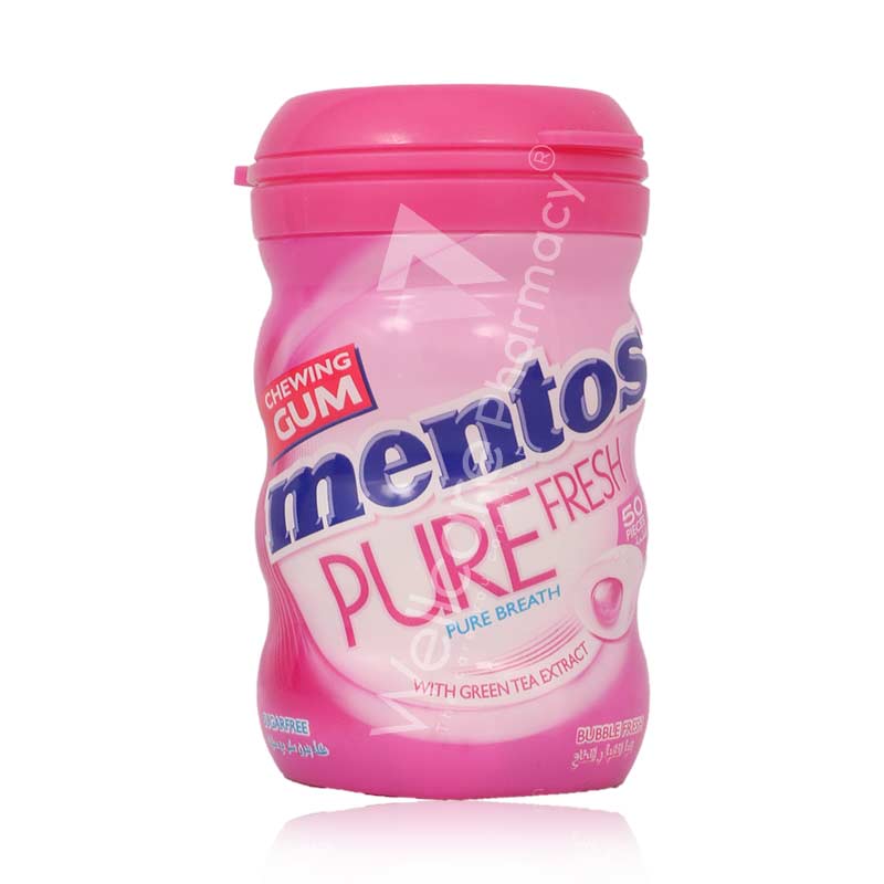 Mentos Pure Fresh Chewing Gum Bubble Fresh 50'S