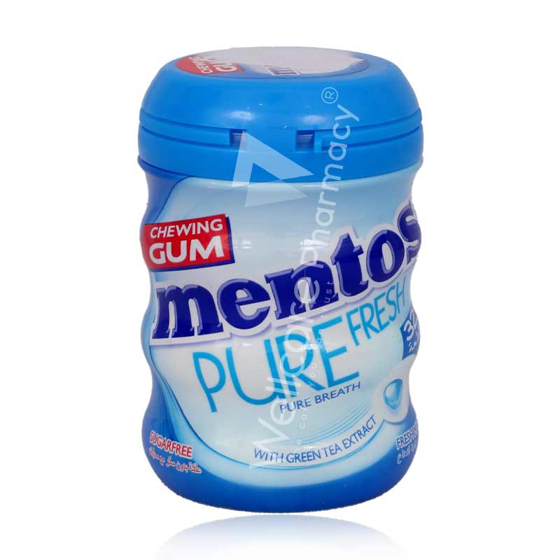 Mentos Pure Fresh Chewing Gum Fresh Mint 32'S