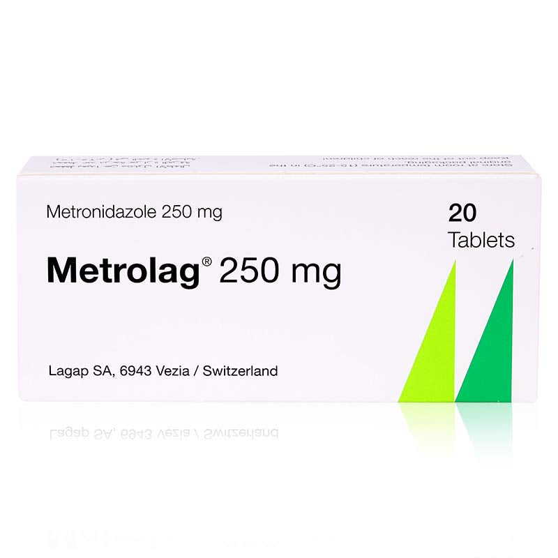Metrolag 250Mg Tablets 20'S