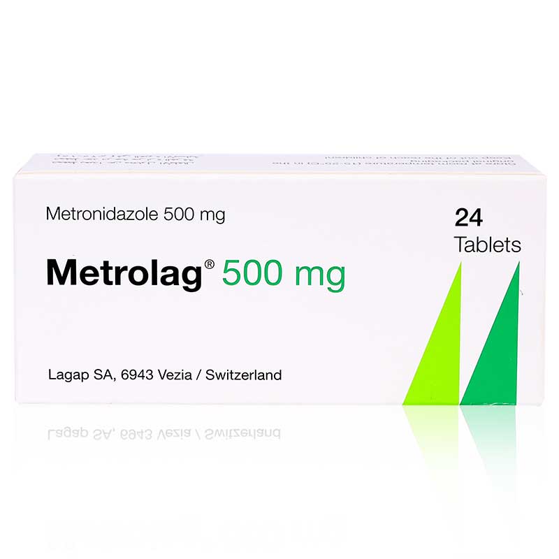 Metrolag 500mg Tablets 24'S