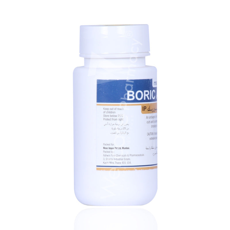 Mexo Boric Acid Powder 100Gm