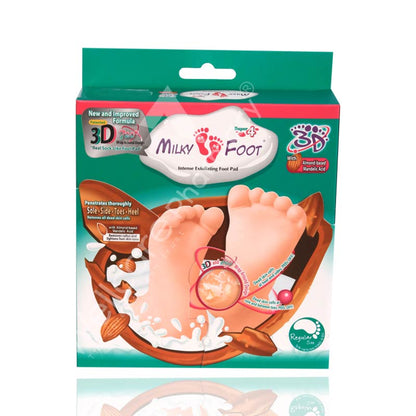 Milky Foot 3d Intense Exfoliating Foot Pad Super 4'S