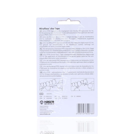 Miradent Miraflox Chlorhexidine Tape 20M
