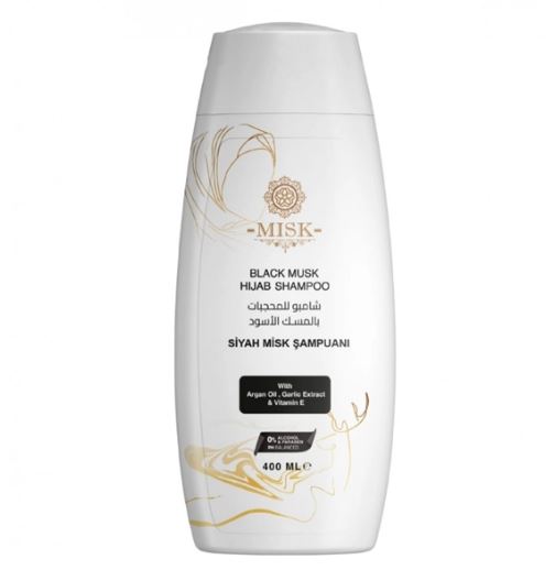 Misk Black Musk Hijab Shampoo 400Ml