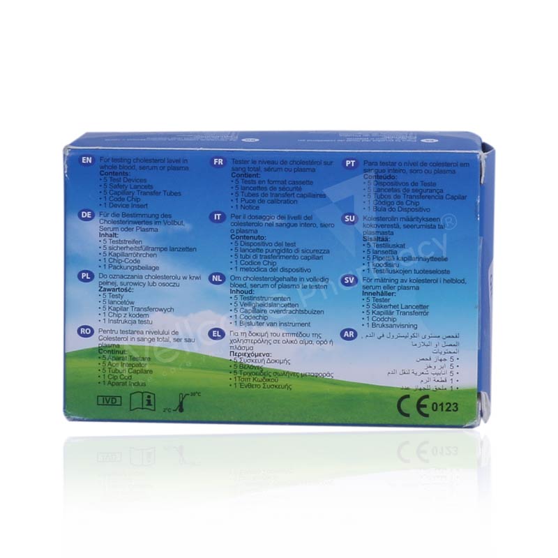 Mission Lipid Panel Strips 5'S