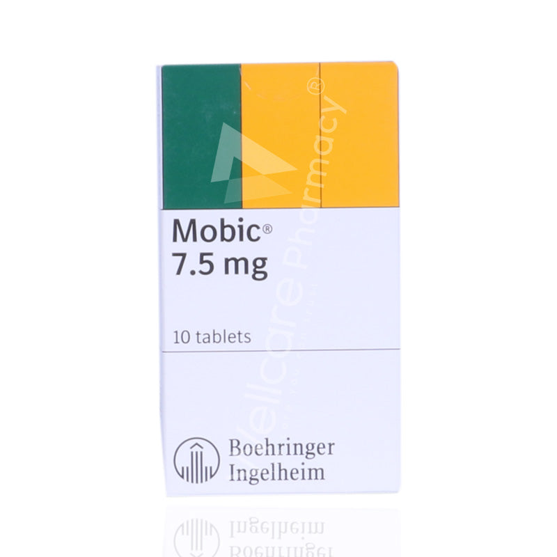 Mobic 7.5Mg Tablets 10'S